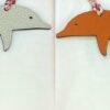 Canada Ottawa 187 Factory Dolphin Charms Togo Craie / Orange Epsom