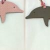 Australia Sydney 187 Factory Dolphin Charms Togo Rose Eglantine / Epsom Etoupe Grey