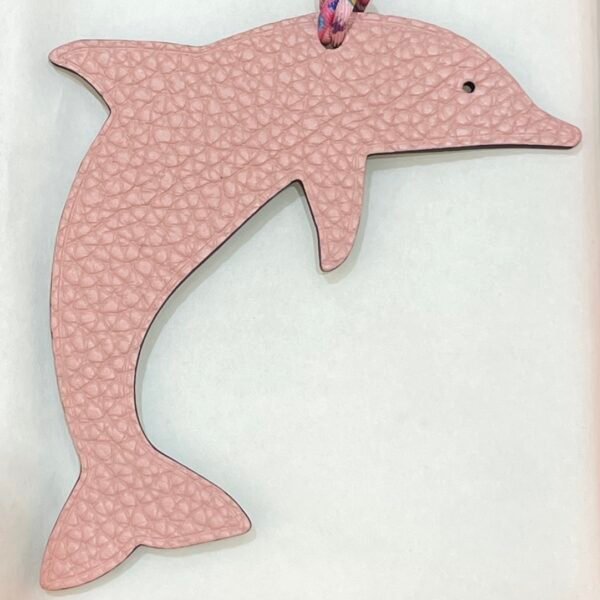 Australia Sydney 187 Factory Dolphin Charms Togo Rose Eglantine / Epsom Etoupe Grey