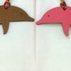 187 Factory Dolphin Charms Images Togo Leather Gold / Epsom Leather Rose Lipstick