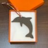 187 Factory Bag Charms Price Orange Togo Leather / Etoupe Epsom Leather