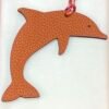 Russia Moscow 187 Factory Dolphin Charms Togo Leather Orange / Epsom Leather Rouge Ruby
