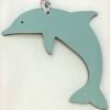 Singapore Kuala Lumpur 187 Factory Dolphin Bag Charms Dark Coffee Togo / Blue Attol Epsom