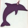 187 Factory Bag Charms Violet Togo Leather / Malachite Epsom Leather