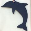 Canada Toronto 187 Factory Dolphin Charms Etain Grey Togo Leather / Epsom Leather Dark Blue