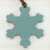 187 Factory Snowflake Charm Images Epsom Leather Blue Attol / Togo Leather Orange