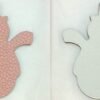 187 Factory Snowman Charm Rose Sakura Togo Leather / Craie Epsom Leather