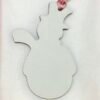 187 Factory Snowman Charm Rose Sakura Togo Leather / Craie Epsom Leather