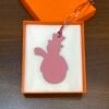 Canada Toronto 187 Factory Snowman Charm Togo Rouge Casaque / Epsom Rose Confetti