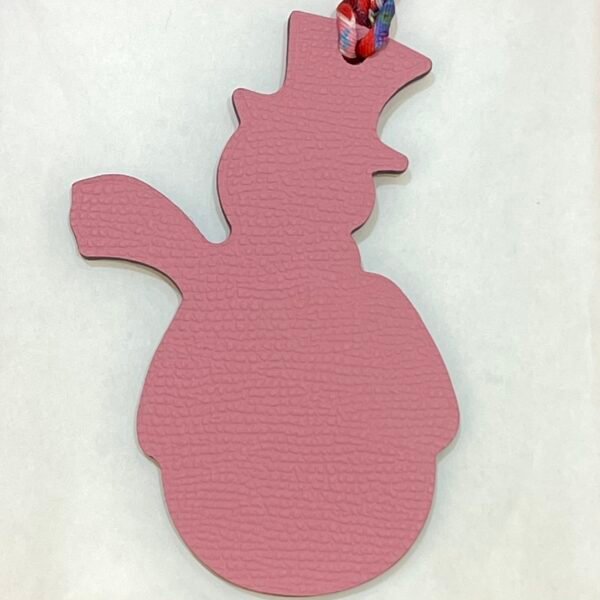 Canada Toronto 187 Factory Snowman Charm Togo Rouge Casaque / Epsom Rose Confetti