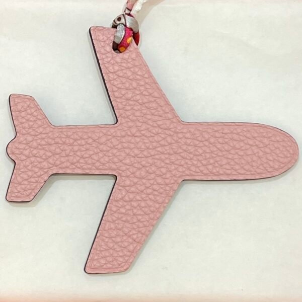 Canada Ottawa 187 Factory Plane Charm Rose Sakura Togo Leather / Rose Purple Epsom