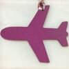 Canada Ottawa 187 Factory Plane Charm Rose Sakura Togo Leather / Rose Purple Epsom