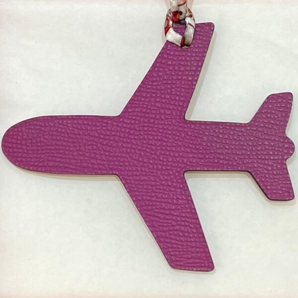 Canada Ottawa 187 Factory Plane Charm Rose Sakura Togo Leather / Rose Purple Epsom