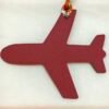 187 Factory Plane Charm Price Orange Togo Leather / Rouge Casaque Epsom Leather