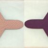 Taiwan 187 Factory Plane Charm Price Togo Rose Sakura / Epsom Violet