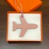 Taiwan 187 Factory Plane Charm Price Togo Rose Sakura / Epsom Violet