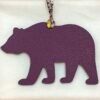 187 Factory Brown Bear Charm Price Togo Leather Etoupe / Epsom Leather Violet