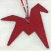 Australia Sydney 187 Factory Epsom Rouge Casaque / Togo Dark Blue Paper Crane Charm
