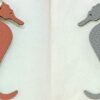 187 Factory Bag Charms Price Seahorse Charms Epsom Crevette / Togo Blue Zephyr