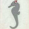 187 Factory Bag Charms Price Seahorse Charms Epsom Crevette / Togo Blue Zephyr
