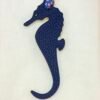 Canada Toronto 187 Factory Seahorse Charm Epsom Lime / Togo Deep Blue