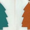 187 Factory Bag Charm Images Pine Tree Charm Epsom Malachite / Togo Orange