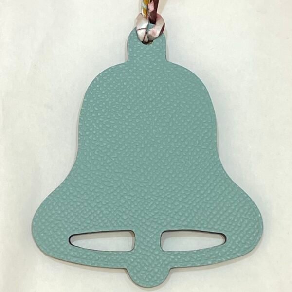 187 Factory Bell Bag Charm Price Epsom Blue Atoll / Togo Dark Coffee