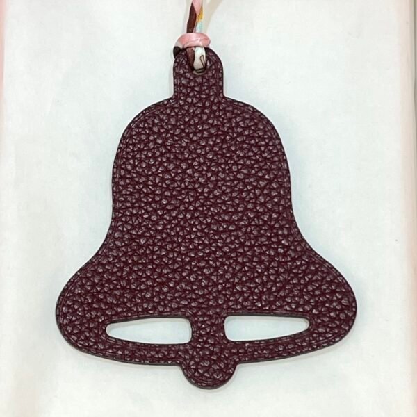 187 Factory Bell Bag Charm Price Epsom Blue Atoll / Togo Dark Coffee