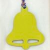 187 Factory Epsom Leather Lime / Togo Leather Blue Electric Bell Charm Images