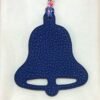187 Factory Epsom Leather Lime / Togo Leather Blue Electric Bell Charm Images