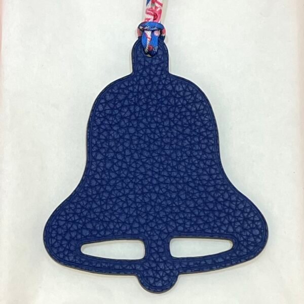 187 Factory Epsom Leather Lime / Togo Leather Blue Electric Bell Charm Images