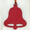 187 Factory Bell Charm Price Epsom Rouge Casaque / Togo Noir Bag Charms