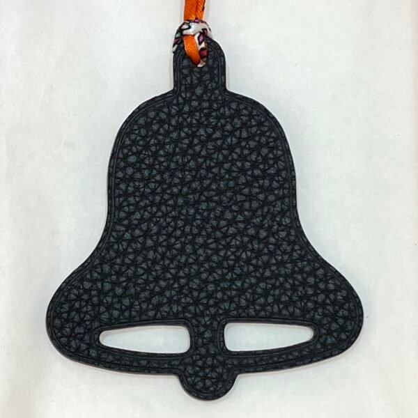 187 Factory Bell Charm Price Epsom Rouge Casaque / Togo Noir Bag Charms