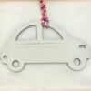 Australia Sydney Car Bag Charm Epsom Leather Craie / Togo Leather Rose Sakura