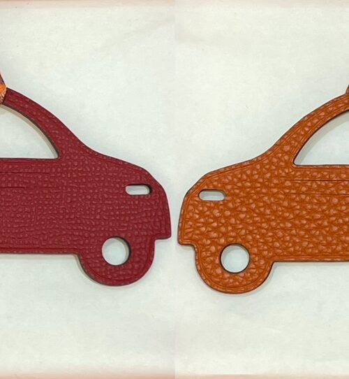 Canada Toronto Epsom Rouge Casaque / Togo Orange Car Charm Price