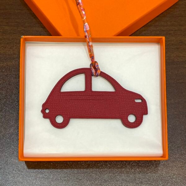 Canada Toronto Epsom Rouge Casaque / Togo Orange Car Charm Price