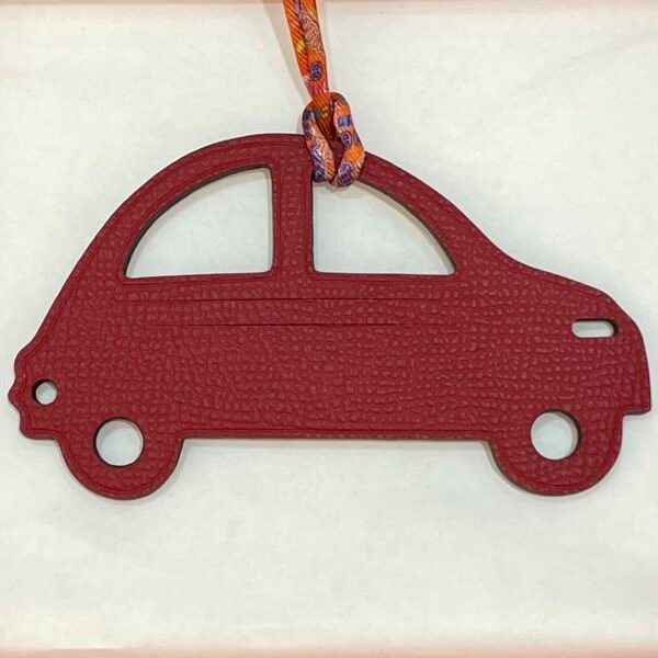 Canada Toronto Epsom Rouge Casaque / Togo Orange Car Charm Price