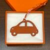 Canada Toronto Epsom Rouge Casaque / Togo Orange Car Charm Price