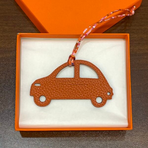 Canada Toronto Epsom Rouge Casaque / Togo Orange Car Charm Price