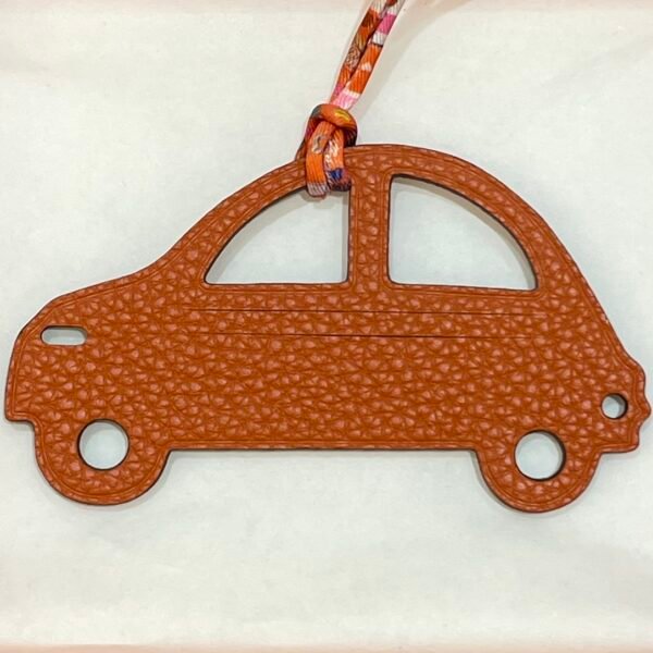 Canada Toronto Epsom Rouge Casaque / Togo Orange Car Charm Price