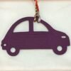 Hong Kong Car Charm Violet Epsom / Amber Togo Leather