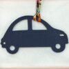Fashion Car Bag Charm Epsom Leather Dark Blue / Togo Etain