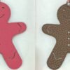 Lovely Bag Charm Gingerbread Man Charm Epsom Rose Lipstick / Togo Gold