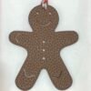 Lovely Bag Charm Gingerbread Man Charm Epsom Rose Lipstick / Togo Gold