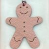 Australia Sydney Epsom Rose Purple / Togo Rose Sakura Gingerbread Man Charm