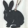 New Bag Charm Price Epsom Rouge Casaque / Togo Noir Rabbit Charm