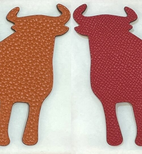 USA Washington Orange Togo / Rouge Casaque Epsom Calf Bag Charm