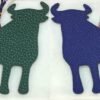 Taiwan Bag Charm Vert Verone Togo Leather / Vert Malachite Epsom Leather Calf Charm