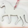 187 Factory Bag Charms Stepping Horse Charm Togo Rose Sakura / Epsom Craie