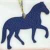 New Arrival 187 Factory Togo Blue Saphir / Epsom Lime Stepping Horse Charm Images